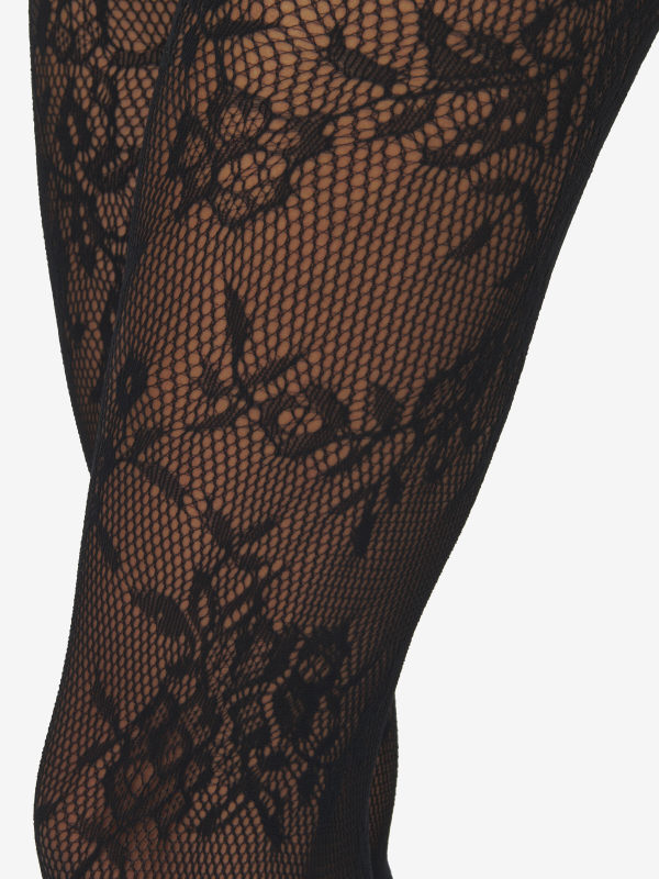 ALEXANDER MCQUEEN - Floral Lace Tights - Item 8467703400Q9200